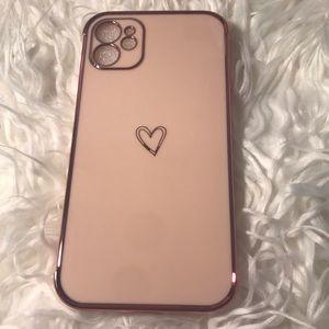 Pink iPhone 11 case